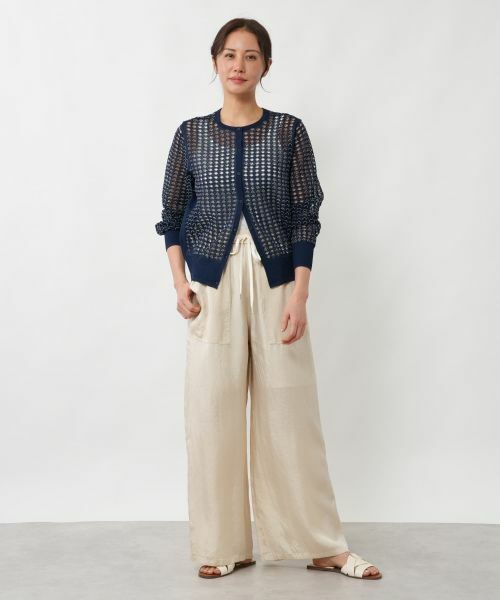 NEMIKA / ネミカ カーディガン・ボレロ | アイレットショートカーディガン【NEMIKA】 | 詳細4