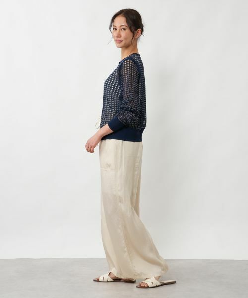 NEMIKA / ネミカ カーディガン・ボレロ | アイレットショートカーディガン【NEMIKA】 | 詳細5