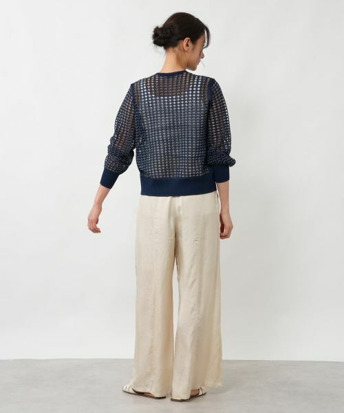 NEMIKA / ネミカ カーディガン・ボレロ | アイレットショートカーディガン【NEMIKA】 | 詳細6