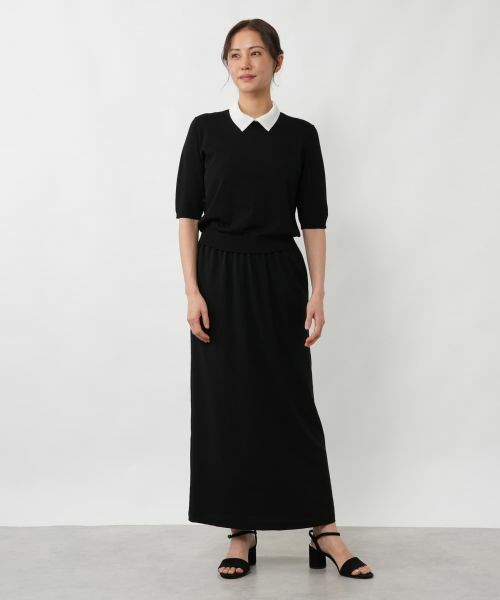 NEMIKA / ネミカ ニット・セーター | クロップドスリーブプルオーバー【NEMIKA】 | 詳細1