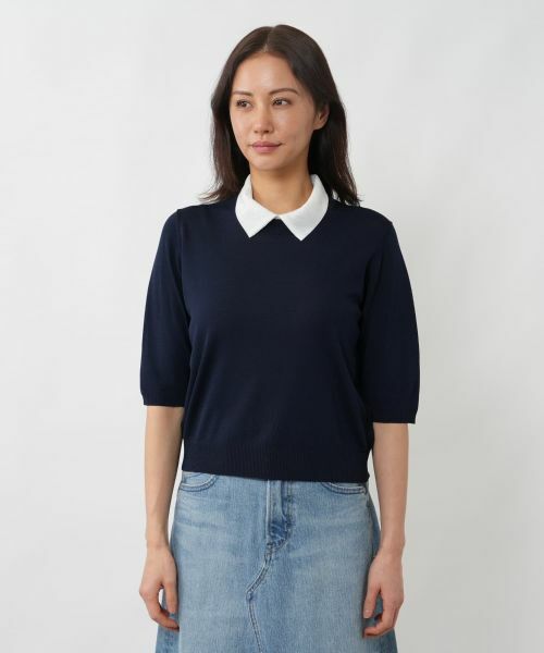 NEMIKA / ネミカ ニット・セーター | クロップドスリーブプルオーバー【NEMIKA】 | 詳細10