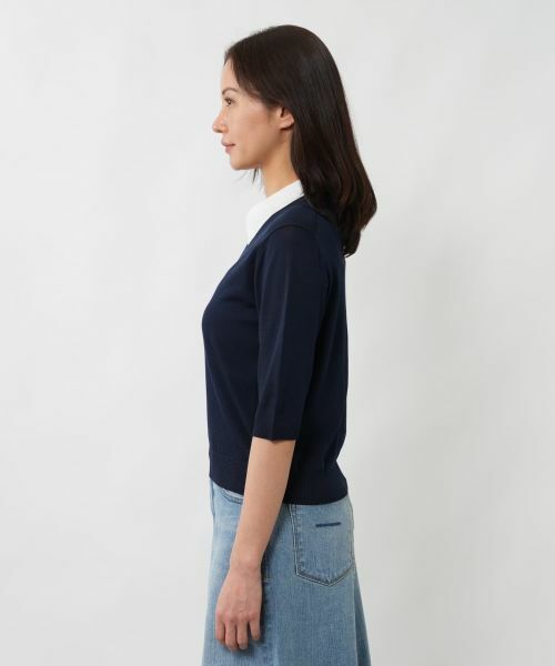 NEMIKA / ネミカ ニット・セーター | クロップドスリーブプルオーバー【NEMIKA】 | 詳細11