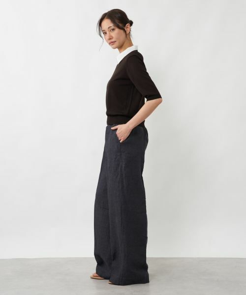 NEMIKA / ネミカ ニット・セーター | クロップドスリーブプルオーバー【NEMIKA】 | 詳細5