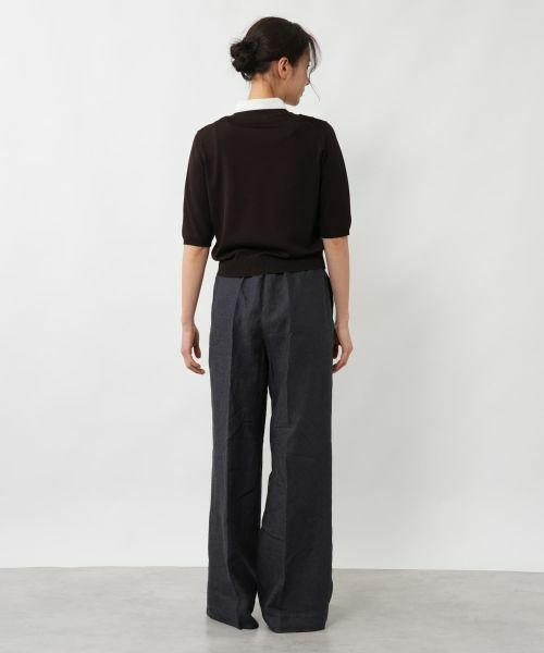 NEMIKA / ネミカ ニット・セーター | クロップドスリーブプルオーバー【NEMIKA】 | 詳細6