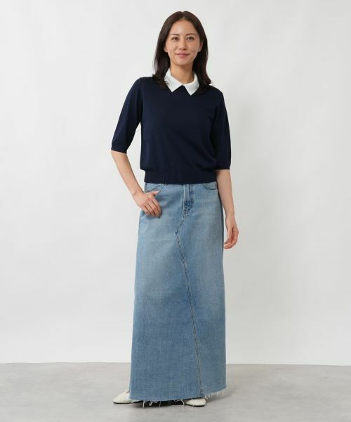 NEMIKA / ネミカ ニット・セーター | クロップドスリーブプルオーバー【NEMIKA】 | 詳細7