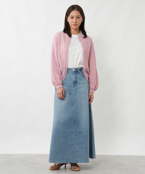 NEMIKA / ネミカ カーディガン・ボレロ | ボリュームスリーブカーディガン【NEMIKA】 | 詳細1