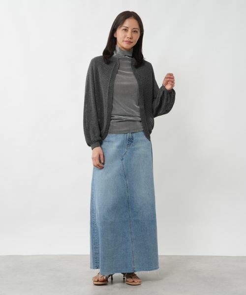 NEMIKA / ネミカ カーディガン・ボレロ | ボリュームスリーブカーディガン【NEMIKA】 | 詳細4