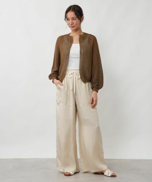 NEMIKA / ネミカ カーディガン・ボレロ | ボリュームスリーブカーディガン【NEMIKA】 | 詳細7