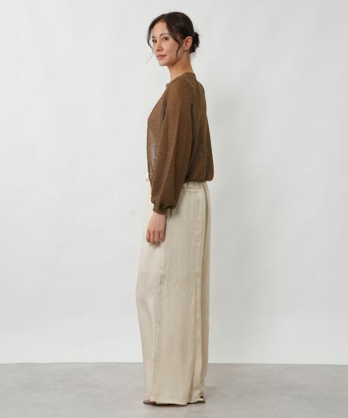 NEMIKA / ネミカ カーディガン・ボレロ | ボリュームスリーブカーディガン【NEMIKA】 | 詳細8