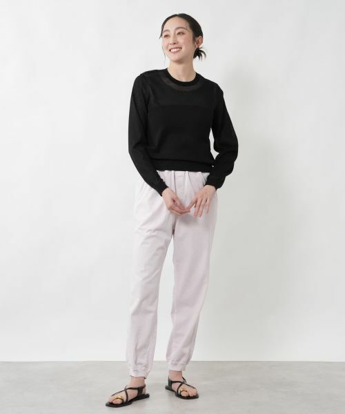 NEMIKA / ネミカ ニット・セーター | シアーインターシャニット【NEMIKA】 | 詳細1