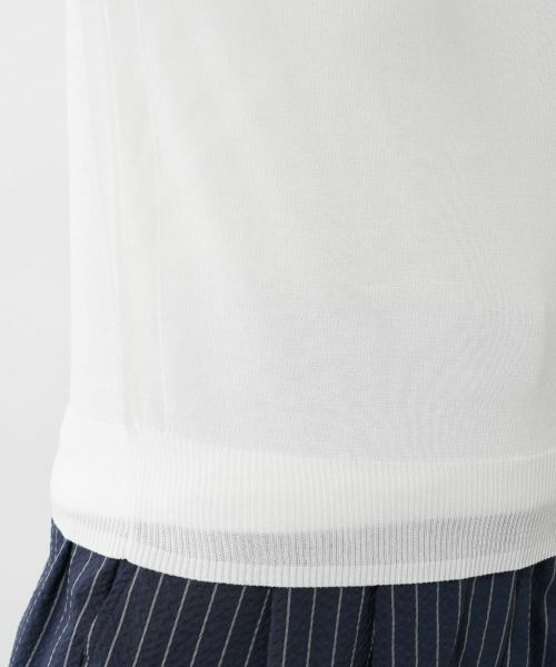 NEMIKA / ネミカ ニット・セーター | シアーインターシャニット【NEMIKA】 | 詳細13