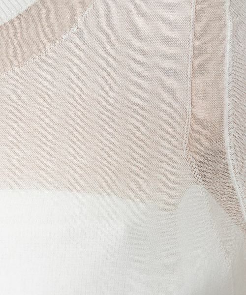 NEMIKA / ネミカ ニット・セーター | シアーインターシャニット【NEMIKA】 | 詳細14