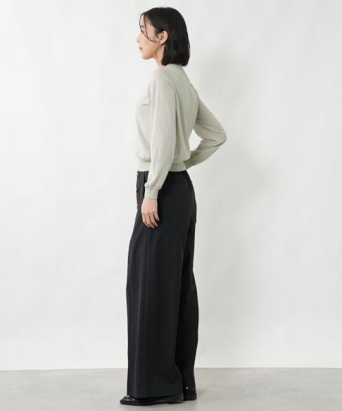 NEMIKA / ネミカ ニット・セーター | シアーインターシャニット【NEMIKA】 | 詳細16