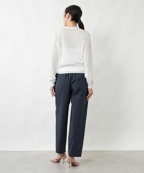 NEMIKA / ネミカ ニット・セーター | シアーインターシャニット【NEMIKA】 | 詳細6