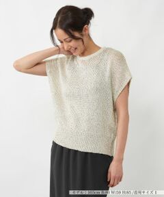 NEMIKA / ネミカ テーラードジャケット | ラメニットベスト【NEMIKA】