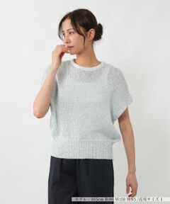 NEMIKA / ネミカ テーラードジャケット | ラメニットベスト【NEMIKA】