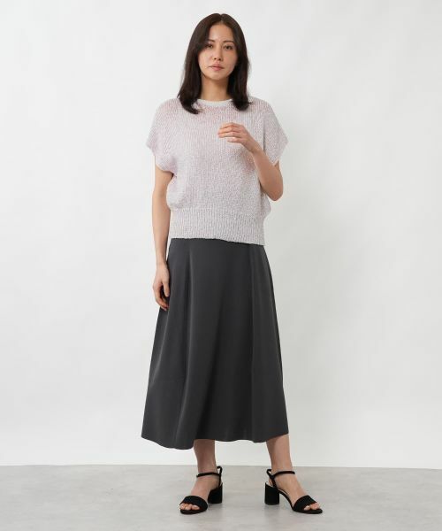 NEMIKA / ネミカ テーラードジャケット | ラメニットベスト【NEMIKA】 | 詳細1