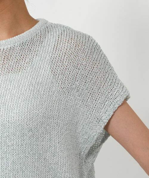 NEMIKA / ネミカ テーラードジャケット | ラメニットベスト【NEMIKA】 | 詳細15