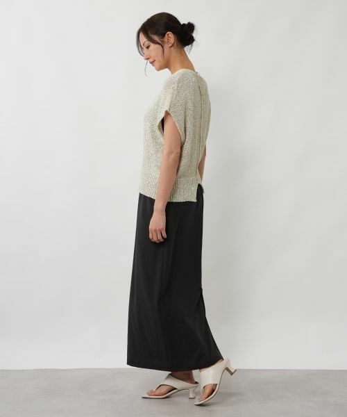 NEMIKA / ネミカ テーラードジャケット | ラメニットベスト【NEMIKA】 | 詳細5