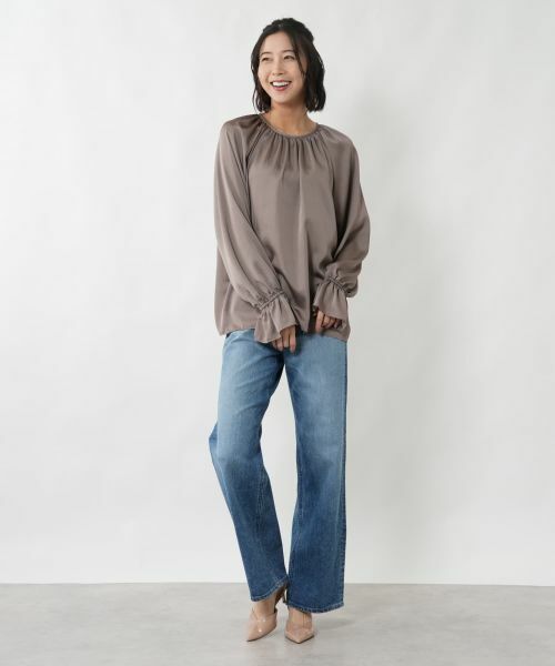 NEMIKA / ネミカ シャツ・ブラウス | キャンディスリーブギャザーブラウス【NEMIKA】 | 詳細12