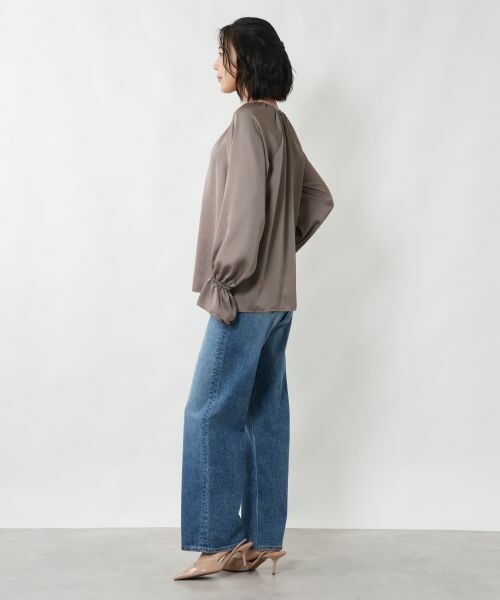 NEMIKA / ネミカ シャツ・ブラウス | キャンディスリーブギャザーブラウス【NEMIKA】 | 詳細13