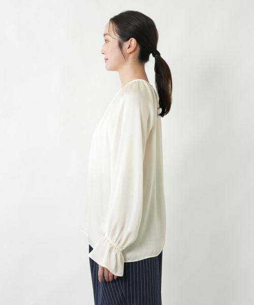 NEMIKA / ネミカ シャツ・ブラウス | キャンディスリーブギャザーブラウス【NEMIKA】 | 詳細5
