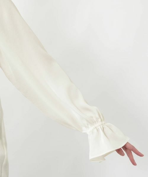 NEMIKA / ネミカ シャツ・ブラウス | キャンディスリーブギャザーブラウス【NEMIKA】 | 詳細9