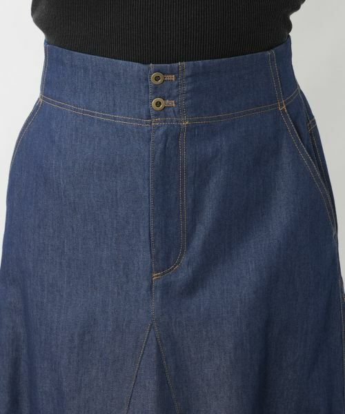 NEMIKA / ネミカ ミニ・ひざ丈スカート | デニムフレアスカート【NEMIKA】 | 詳細10