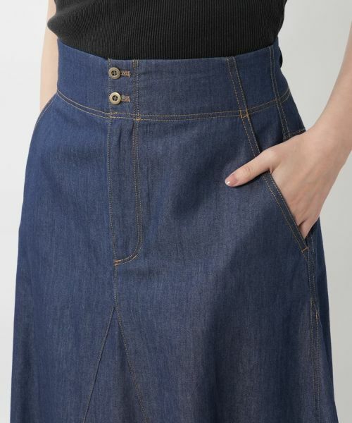 NEMIKA / ネミカ ミニ・ひざ丈スカート | デニムフレアスカート【NEMIKA】 | 詳細11