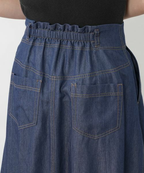 NEMIKA / ネミカ ミニ・ひざ丈スカート | デニムフレアスカート【NEMIKA】 | 詳細12