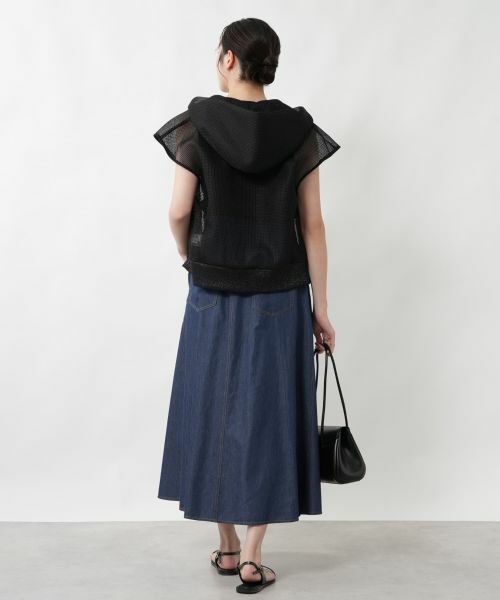 NEMIKA / ネミカ ミニ・ひざ丈スカート | デニムフレアスカート【NEMIKA】 | 詳細3