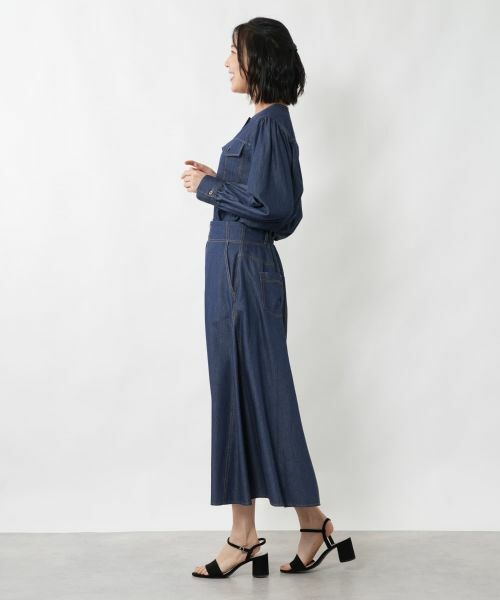 NEMIKA / ネミカ ミニ・ひざ丈スカート | デニムフレアスカート【NEMIKA】 | 詳細5