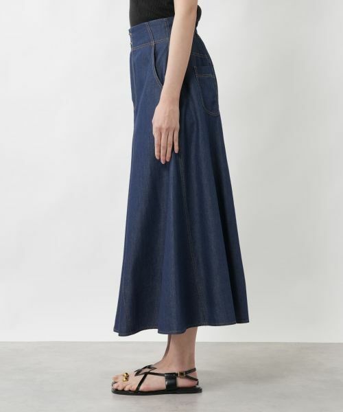 NEMIKA / ネミカ ミニ・ひざ丈スカート | デニムフレアスカート【NEMIKA】 | 詳細8