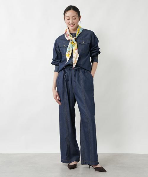 NEMIKA / ネミカ その他パンツ | デニムワイドイージーパンツ【NEMIKA】 | 詳細1