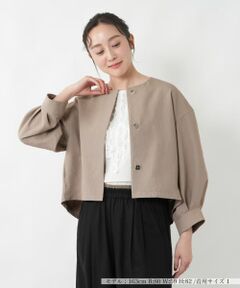 NEMIKA / ネミカ テーラードジャケット | ドロップノーカラージャケット【NEMIKA】