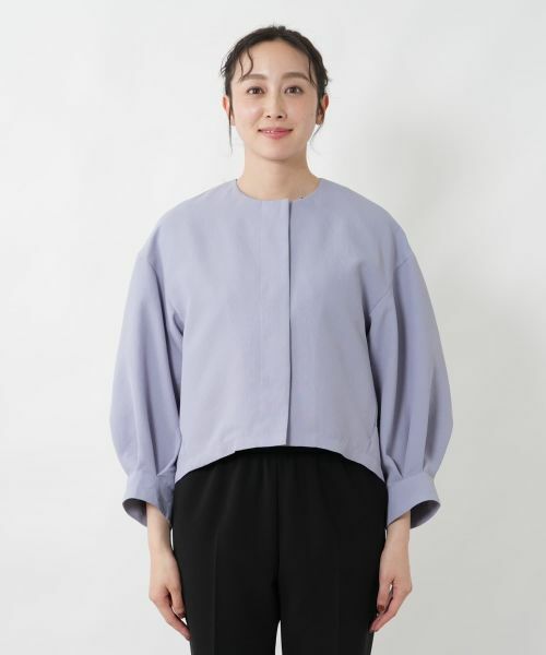 NEMIKA / ネミカ テーラードジャケット | ドロップノーカラージャケット【NEMIKA】 | 詳細10