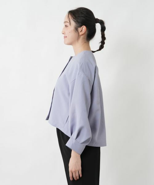 NEMIKA / ネミカ テーラードジャケット | ドロップノーカラージャケット【NEMIKA】 | 詳細11