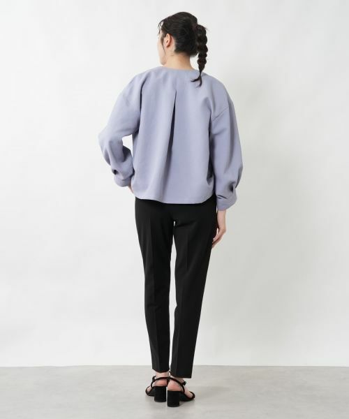NEMIKA / ネミカ テーラードジャケット | ドロップノーカラージャケット【NEMIKA】 | 詳細9