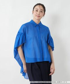 NEMIKA / ネミカ シャツ・ブラウス | テールカットヘムフレアブラウス【NEMIKA】