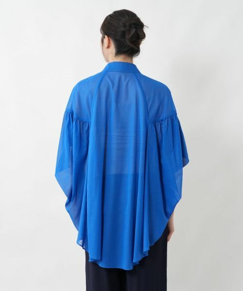 NEMIKA / ネミカ シャツ・ブラウス | テールカットヘムフレアブラウス【NEMIKA】 | 詳細12