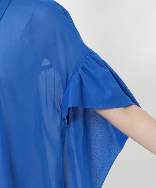 NEMIKA / ネミカ シャツ・ブラウス | テールカットヘムフレアブラウス【NEMIKA】 | 詳細15