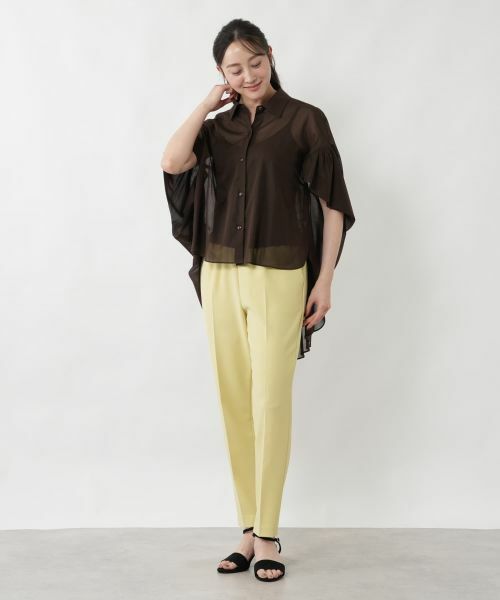 NEMIKA / ネミカ シャツ・ブラウス | テールカットヘムフレアブラウス【NEMIKA】 | 詳細4