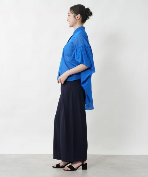 NEMIKA / ネミカ シャツ・ブラウス | テールカットヘムフレアブラウス【NEMIKA】 | 詳細8