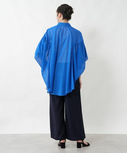 NEMIKA / ネミカ シャツ・ブラウス | テールカットヘムフレアブラウス【NEMIKA】 | 詳細9