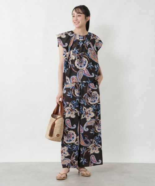 NEMIKA / ネミカ シャツ・ブラウス | ペイズリー柄タックブラウス【NEMIKA】 | 詳細1