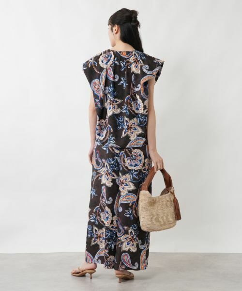 NEMIKA / ネミカ シャツ・ブラウス | ペイズリー柄タックブラウス【NEMIKA】 | 詳細3