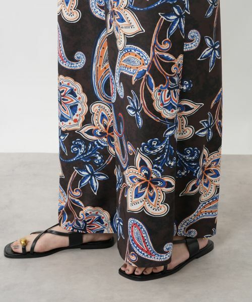 NEMIKA / ネミカ その他パンツ | ペイズリー柄ワイドパンツ【NEMIKA】 | 詳細10