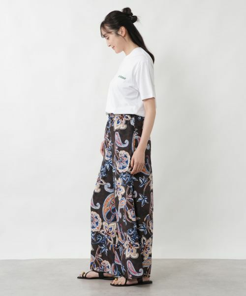 NEMIKA / ネミカ その他パンツ | ペイズリー柄ワイドパンツ【NEMIKA】 | 詳細2