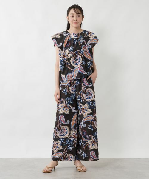 NEMIKA / ネミカ その他パンツ | ペイズリー柄ワイドパンツ【NEMIKA】 | 詳細4