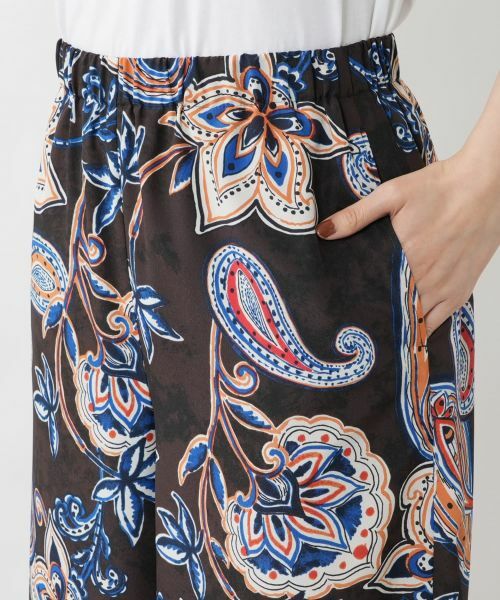 NEMIKA / ネミカ その他パンツ | ペイズリー柄ワイドパンツ【NEMIKA】 | 詳細9